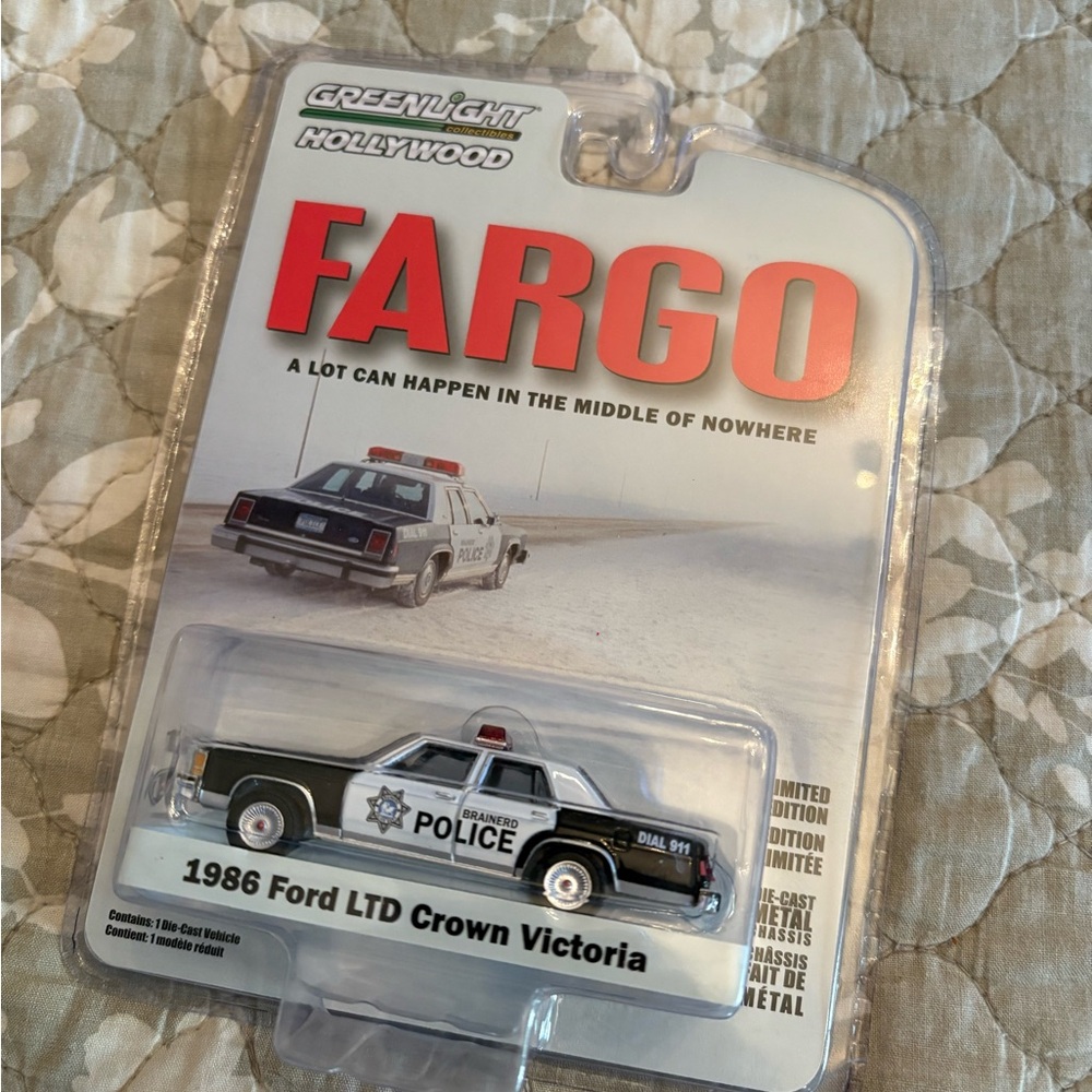 Limited Edition Fargo 1:64 Collectible Model Car Greenlight Hollywood